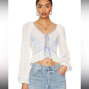 BNWT Free People Lookout Top